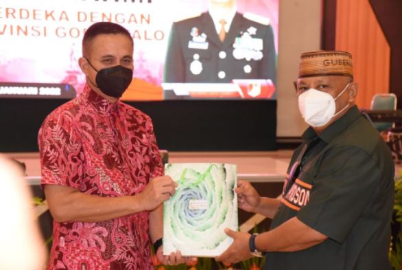 Pangdam XIII/Merdeka terkesan dengan Penanganan COVID-19 di Gorontalo