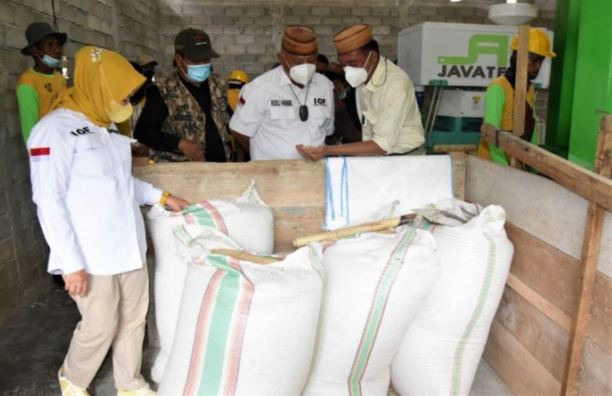Gilingan Padi Moderen di Boliyohuto Resmi Beroperasi