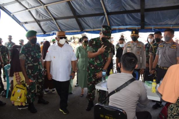 Penanganan COVID-19 di Gorontalo diapresiasi Pangdam XIII Merdeka