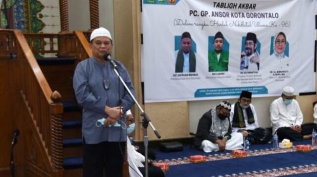 Hari Lahir NU ke – 96, GP Ansor Kota Gorontalo gelar Tablig Akbar