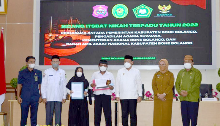 Sebanyak 15 Ribu Pasutri di Bonebol Belum Punya Buku Nikah