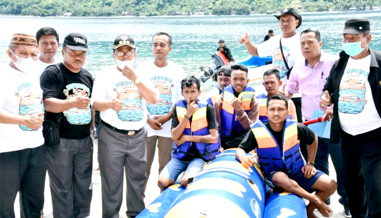 Bupati Gorontalo Utara Dorong Pengembangan Pulau Diyonumo