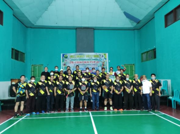 Turnamen Bulutangkis PB Grafika ke – 27 Resmi Dibuka