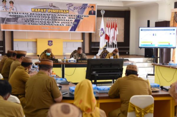Awal Tahun 2022, Serapan APBD Provinsi Gorontalo Lampaui Target