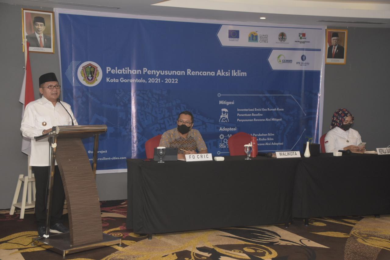 Kota Gorontalo mulai lakukan Pelatihan Mitigasi Penyusunan GRK