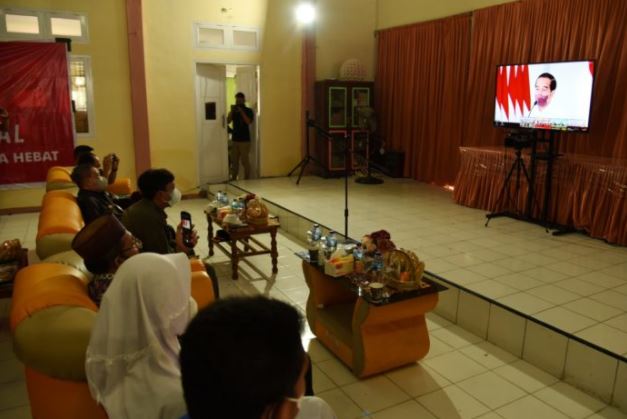 Jokowi Tinjau Vaksinasi di 17 Provinsi, Termasuk Gorontalo