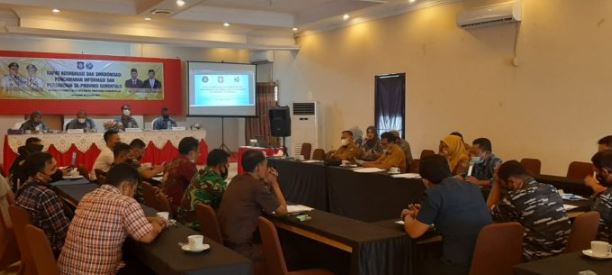 KOMINFOTIK Gelar Rapat Koordinasi Persandian se - Provinsi Gorontalo