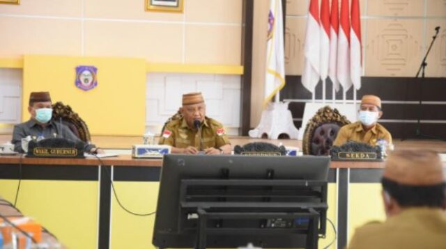 Provinsi Gorontalo Tertinggi Capaian APBD Tahun 2021
