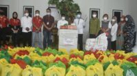 Pemkab Gorontalo Terima Bantuan Paket Lebaran dari Alfamart
