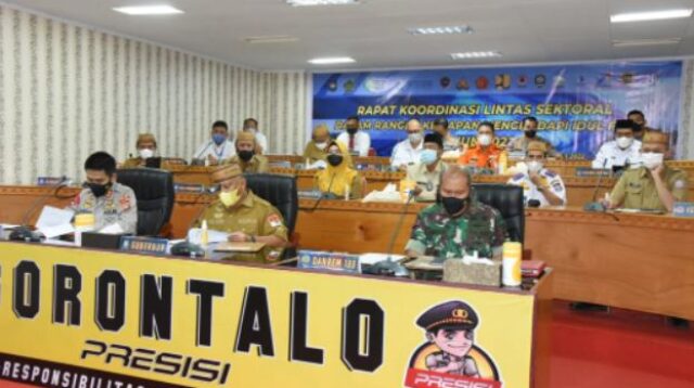 Jelang Idul Fitri, Forkopimda Gorontalo Gelar Rapat Koordinasi Lintas Sektoral