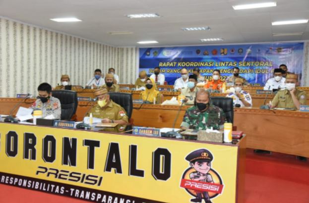 Jelang Idul Fitri, Forkopimda Gorontalo Gelar Rapat Koordinasi Lintas Sektoral