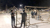 Mahasiswa Fakultas Teknik Siapkan Gelaran Tumbilotohe di Kampus 4 UNG