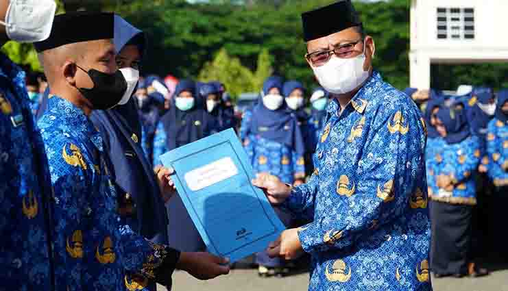 CPNS dan PPPK di Gorontalo Utara Terima SK