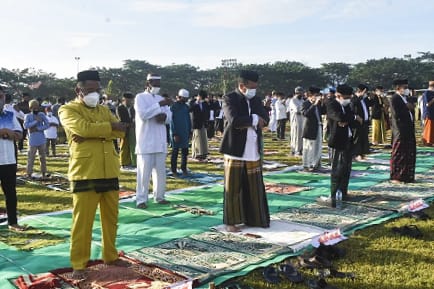 Salat Idulfitri 1443 H di Kabupaten Gorontalo akan Berlangsung Tanpa Jarak