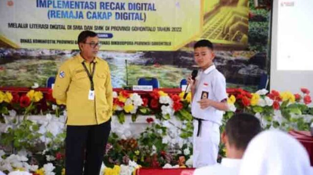 Pelajar di Gorontalo Sambut Baik Program Remaja Cakap Digital