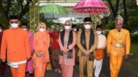 Pj Gubernur Gorontalo Terterima di Lima Negeri Adat Gorontalo