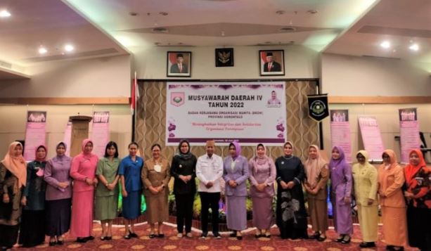 Darda Daraba Buka Musda BKOW Gorontalo Ke - IV