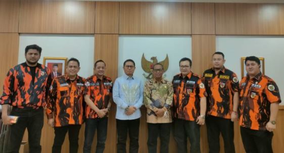 Pengurus Pusat Pemuda Pancasila Temui Penjabat Gubernur Gorontalo