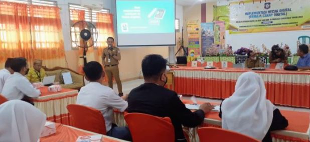 Recak Digital SMAN 1 Limboto Diintegrasikan dengan Sosialisasi Anti Terorisme