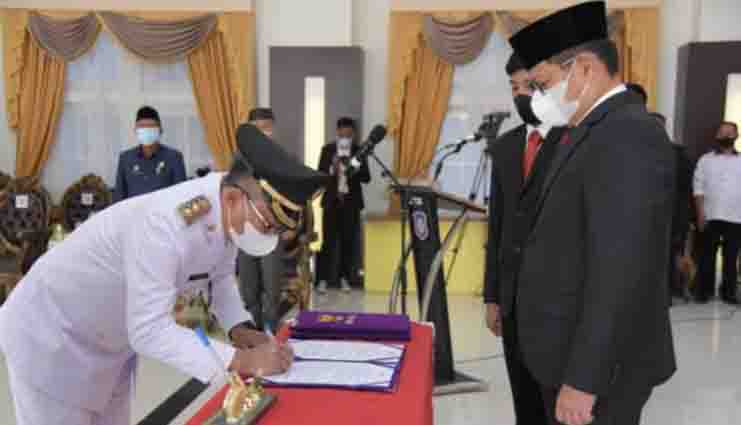 Thariq Modanggu Resmi dilantik Sebagai Bupati Gorontalo Utara