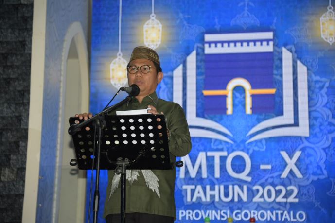 Torehkan Prestasi, Hamka Apresiasi Peserta MTQ Ke - X Provinsi Gorontalo