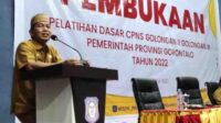 Darda Daraba Buka Latsar CPNS Golongan II dan III Provinsi Gorontalo