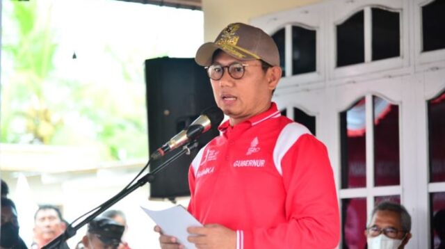 Pj Gubernur Gorontalo Canangkan Gerakan Pembagian 10 Juta Bendera Merah Putih