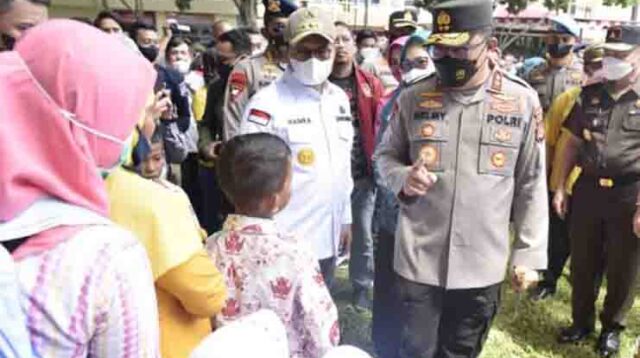 Polda Gorontalo Gelar Vaksinasi Massal, Target 5.000 Dosis
