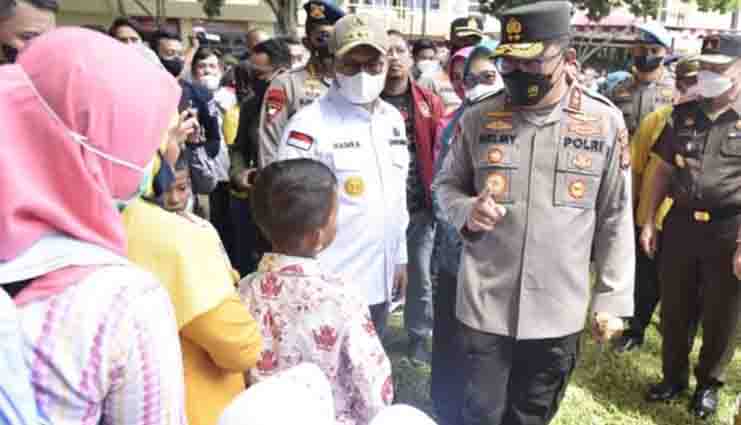 Polda Gorontalo Gelar Vaksinasi Massal, Target 5.000 Dosis