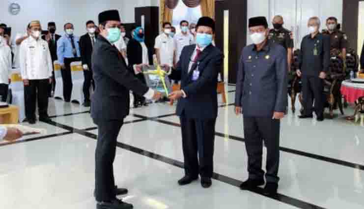 Darda Daraba Kukuhkan Kepala Perwakilan BPKP Gorontalo