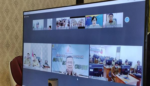 BKD Gorontalo Gelar Asesmen dan Uji Kompetensi Pejabat Tinggi Pratama