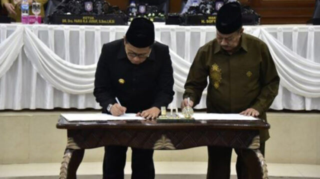 DPRD Provinsi Gorontalo Setujui Ranperda APBD 2023