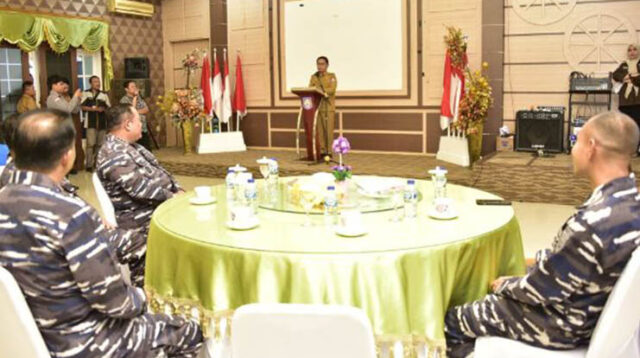 Penjabat Gubernur Gorontalo Sambut Kunjungan Danlantamal VIII