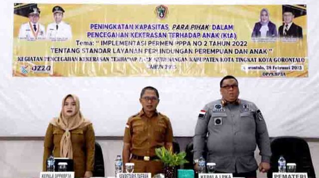 Pemkot Gorontalo Fokus Minimalisir Korban Kekerasan terhadap Perempuan dan Anak