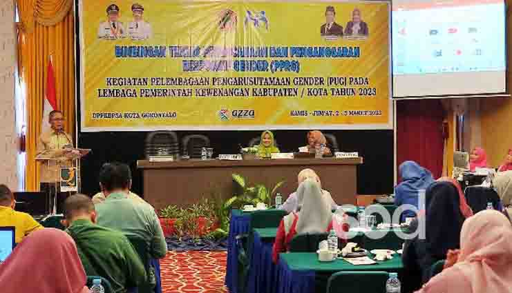 Ismail Madjid Buka Bimbingan Teknis PPRG