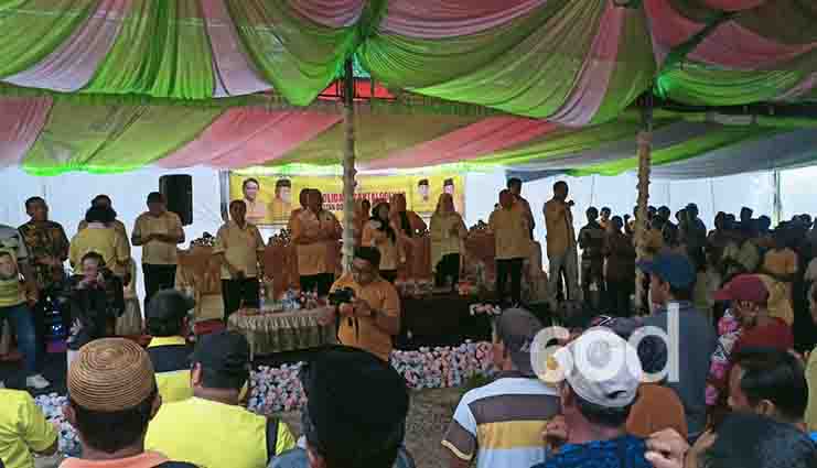 Para Tokoh Penting Golkar Hadiri Konsolidasi Partai di Bongomeme dan Dungaliyo