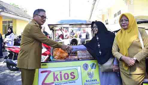 70 Pelaku Usaha Produktif di Kota Gorontalo Terima Bantuan Z-Kios