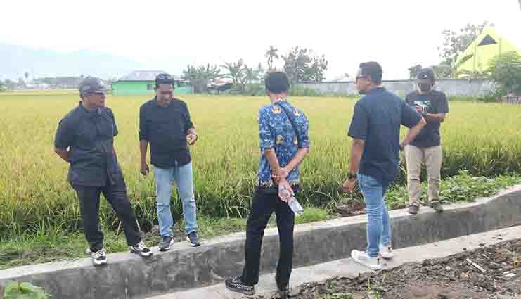 Syafrudin Junaidi Berhasil Wujudkan Aspirasi Petani Soal Saluran Air