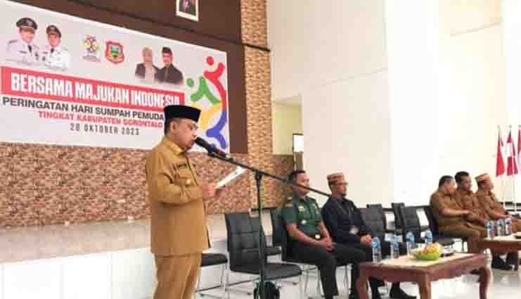 Pimpin Upacara Peringatan Hari Sumpah Pemuda, Ini Pesan Hendra Hemeto