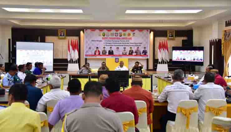 Pimpin Rapat Forkopimda diperluas, ini harapan Ismail Pakaya