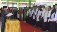Nelson Pomalingo Lantik Kepala Sekolah, Korwil dan Pengawas