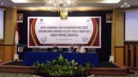 KPU Provinsi Gorontalo Serahkan Hasil Audit Dana Kampanye kepada Peserta Pemilu 2024