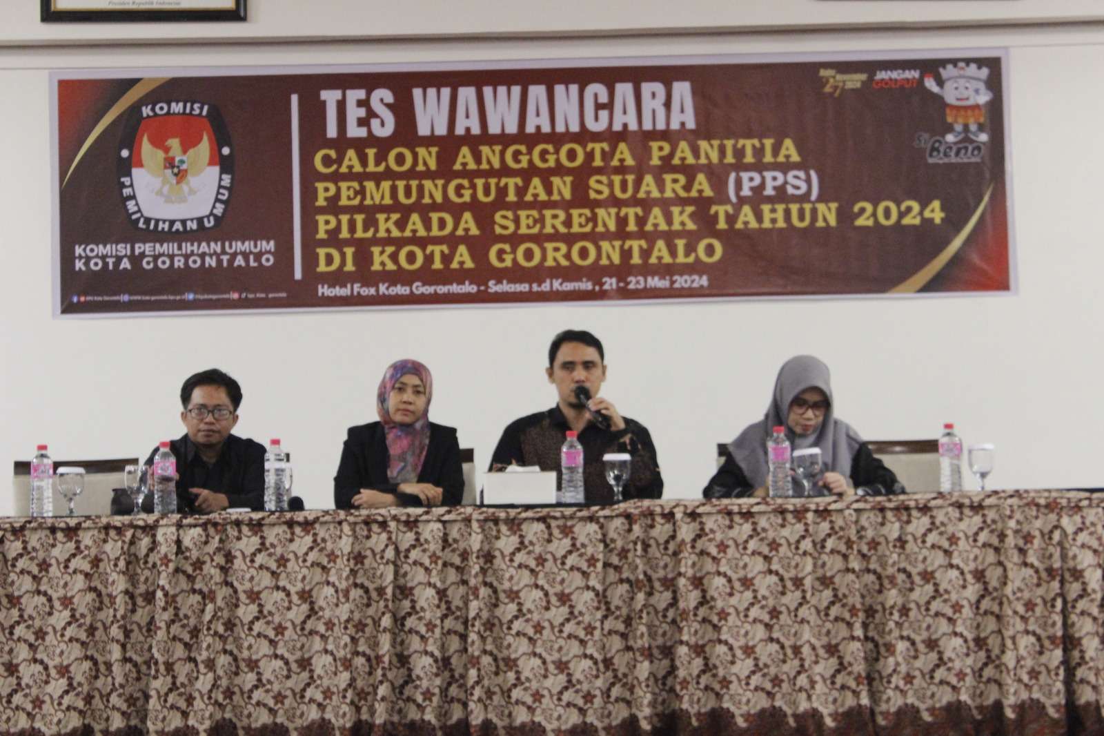 Seleski Anggota PPS Kota Gorontalo Masuk Tahap Akhir