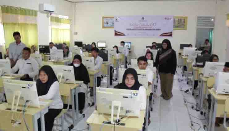 Tes Tertulis Calon PPS Pohuwato dibagi Empat Zona