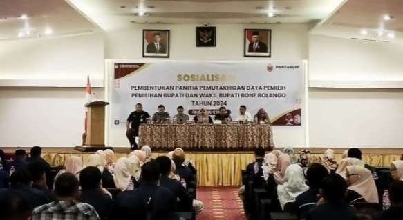 KPU Bone Bolango Sosialisasikan Pembentukan Pantarlih kepada PPS