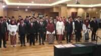 55 Anggota PPK di Gorontalo Utara Resmi Dilantik