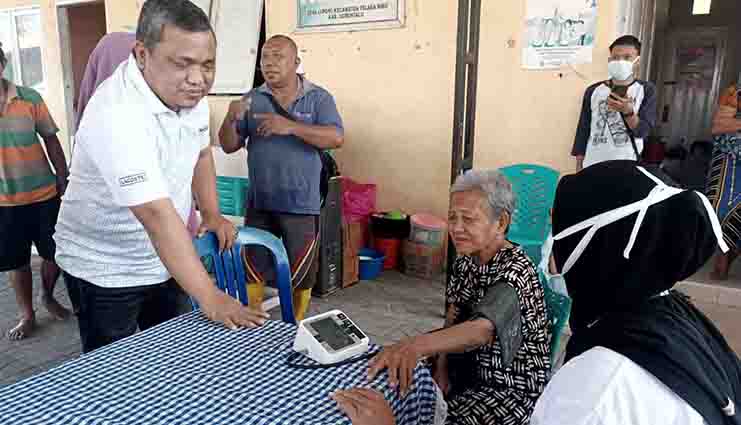 Hendra Hemeto Apresiasi Tenaga Kesehatan Tangani Korban Banjir