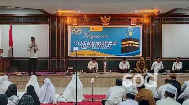 Kantor Wilayah Kemenag Gorontalo Gelar Tasyakuran