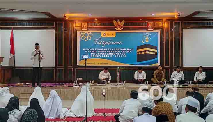Kantor Wilayah Kemenag Gorontalo Gelar Tasyakuran