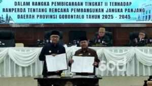 Ranperda RPJPD Provinsi Gorontalo 2025 - 2045 disetuji DPRD